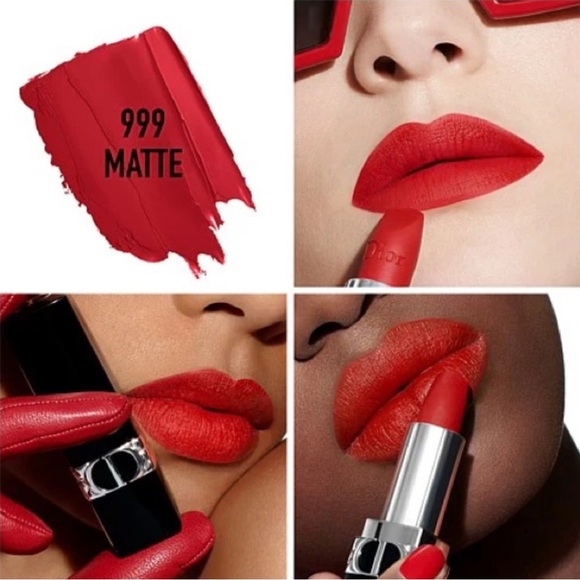 Dior Rouge Lipstick - Vibrant Red NEW #999 Matte
New No Box Refillable NWOT - Picture 2 of 5